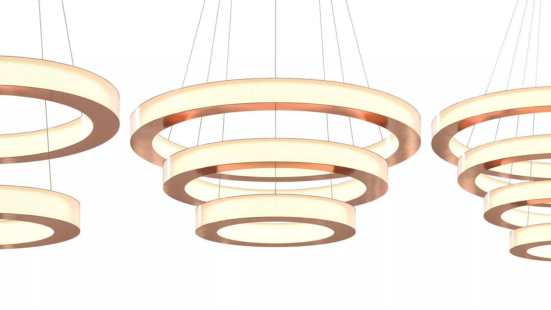 Imatra Tiers Suspended Lamp by Cameron Design House Pack 3D Model Collection_0