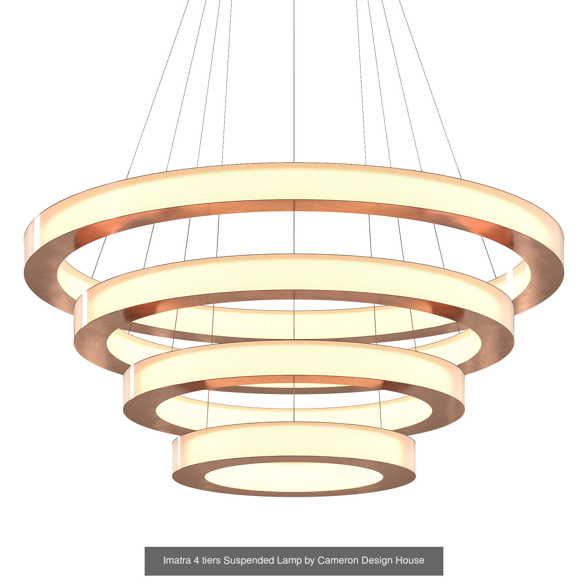 Imatra Tiers Suspended Lamp by Cameron Design House Pack 3D Model Collection_3