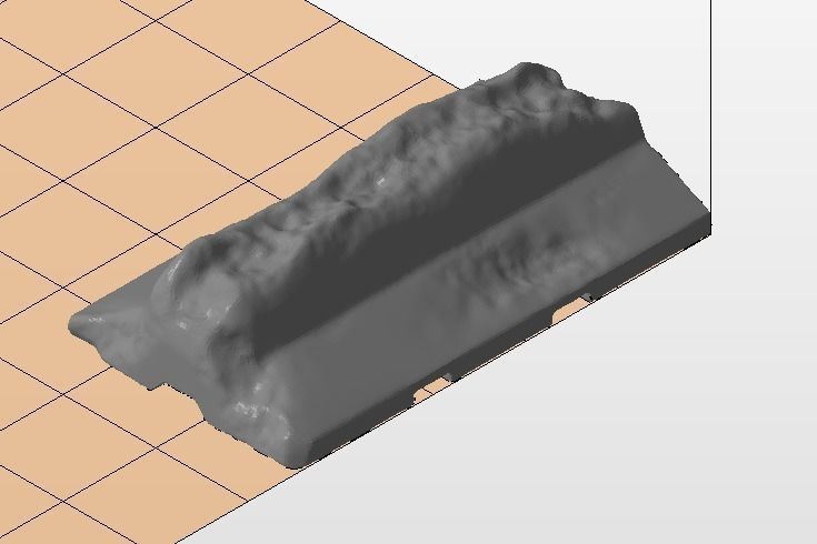 Concrete barrier and Dragon teeth  for wargames 3D print model_16