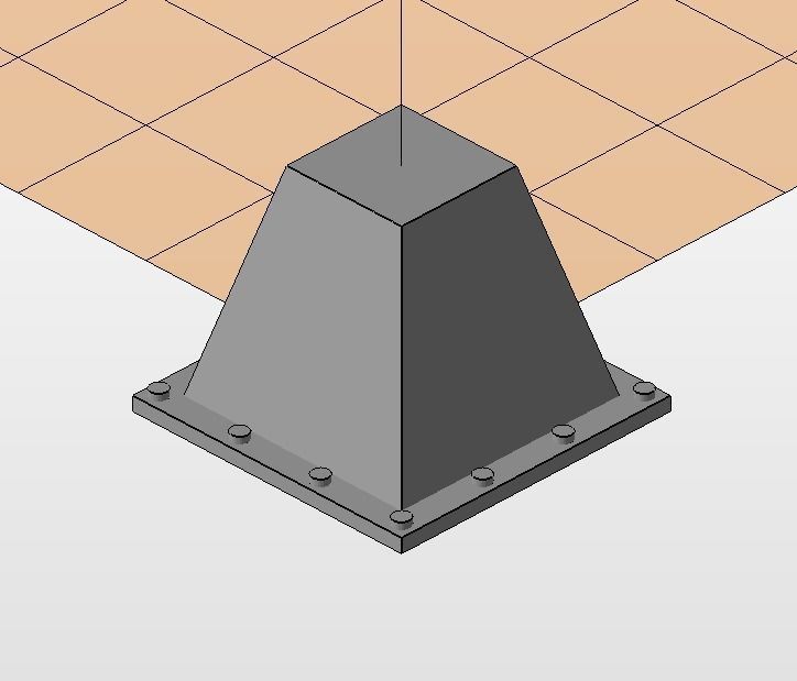 Concrete barrier and Dragon teeth  for wargames 3D print model_5
