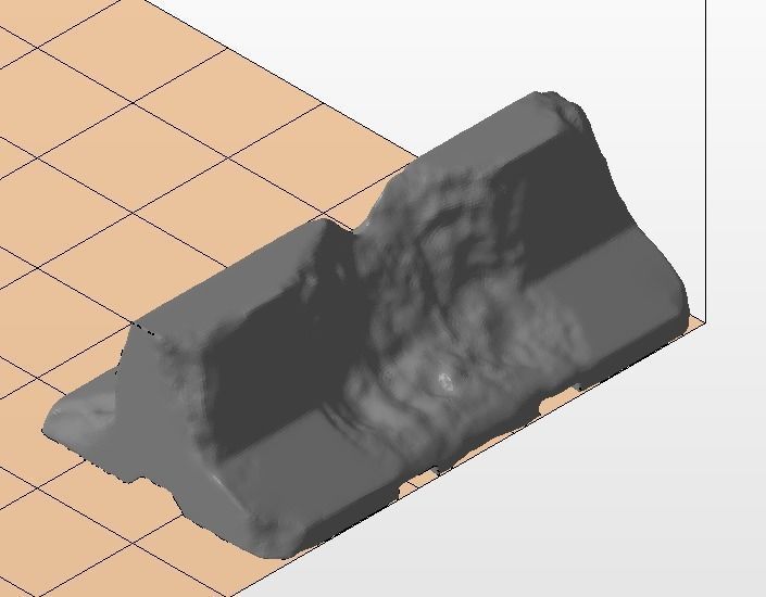 Concrete barrier and Dragon teeth  for wargames 3D print model_15