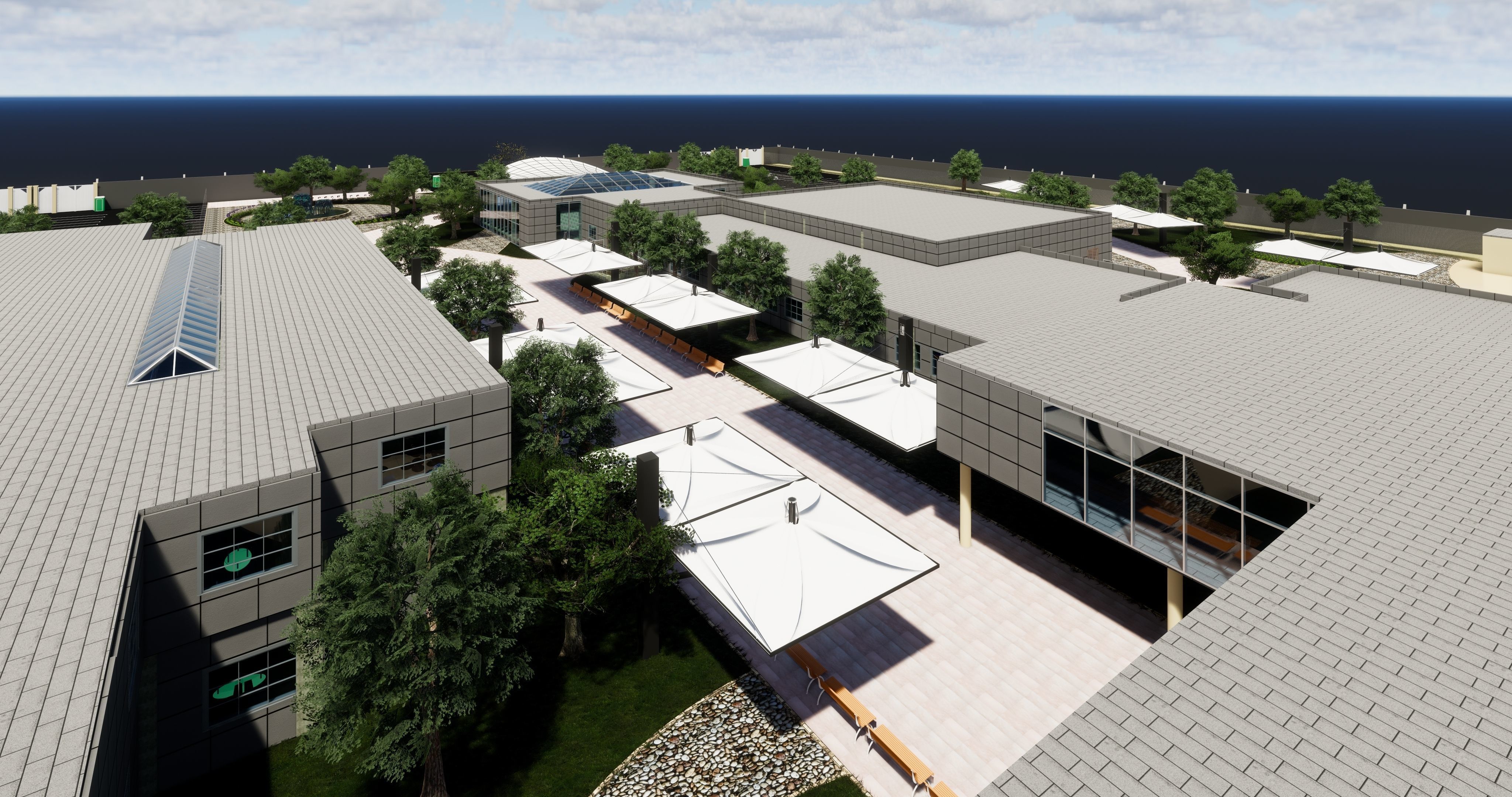 shading light fixture 3D model_1