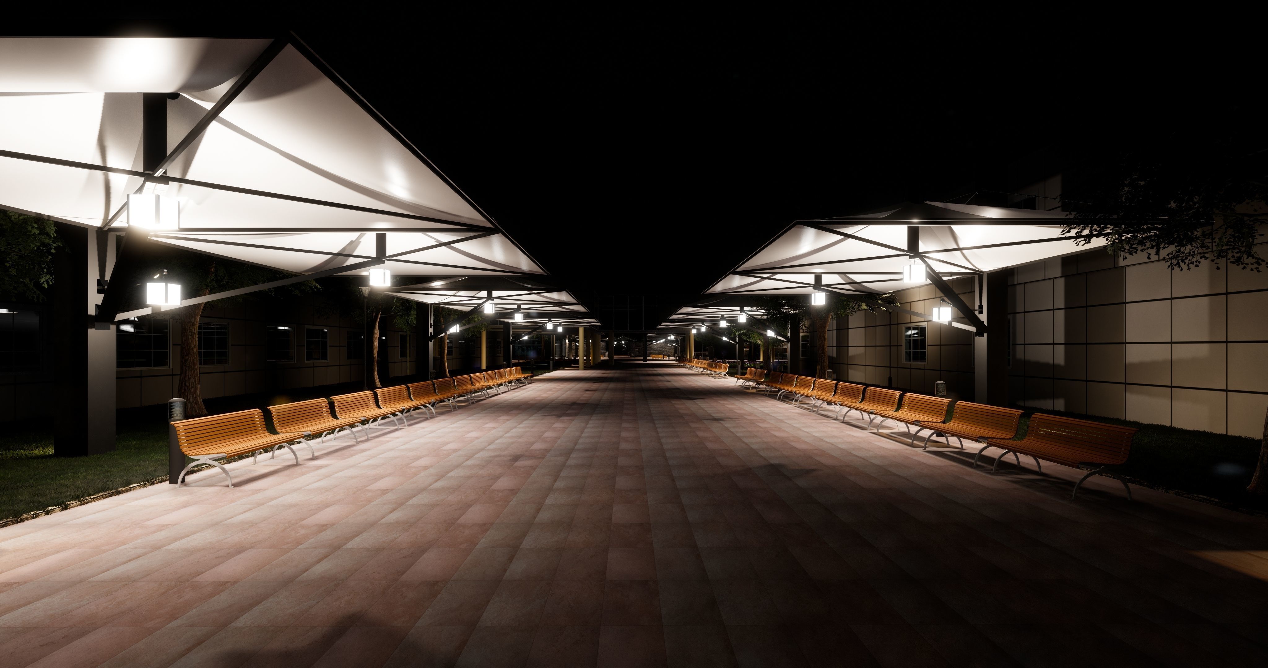 shading light fixture 3D model_3