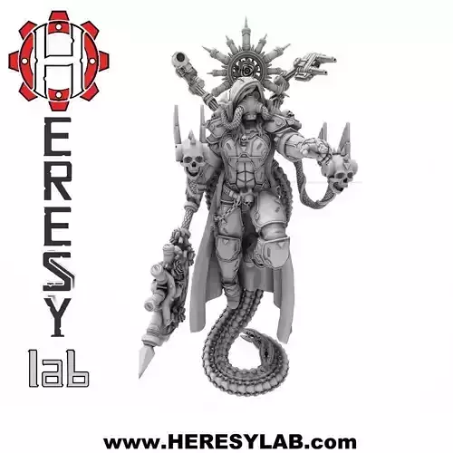 Heresylab - Female priest Domina 3D print model