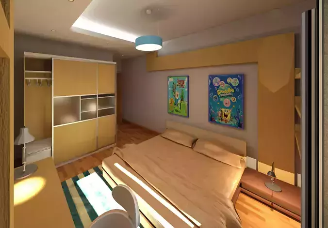 REVIT KIDS BEDROOM