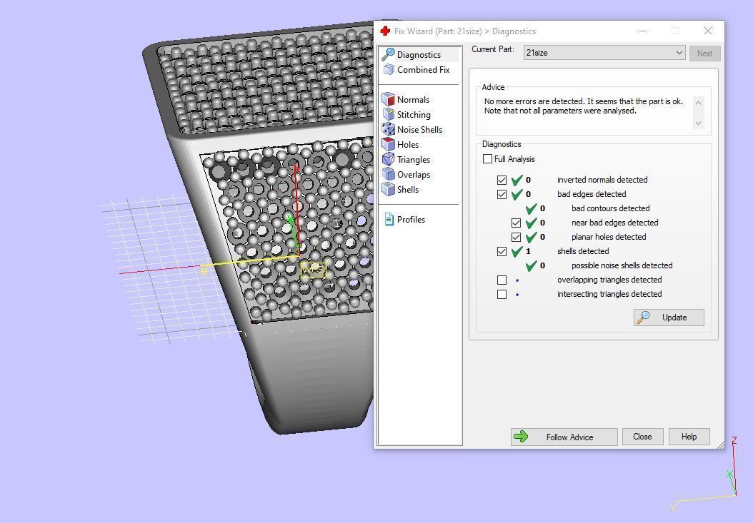 man ring with gems 3D print model_7
