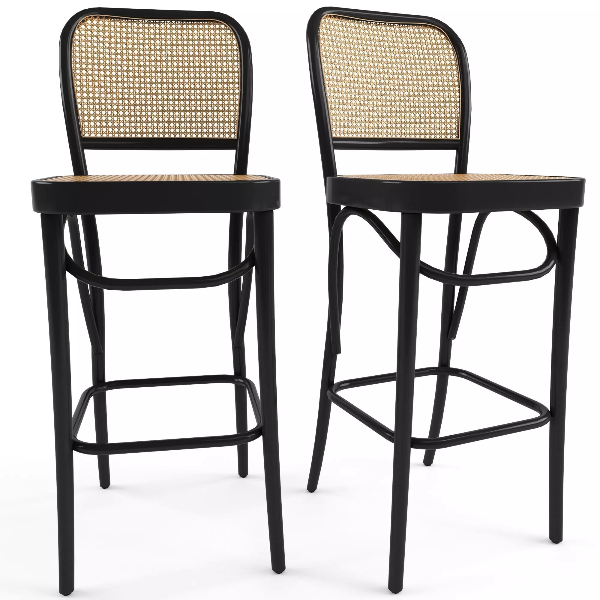 N811 Stool By Wiener GTV Design 3D model_0