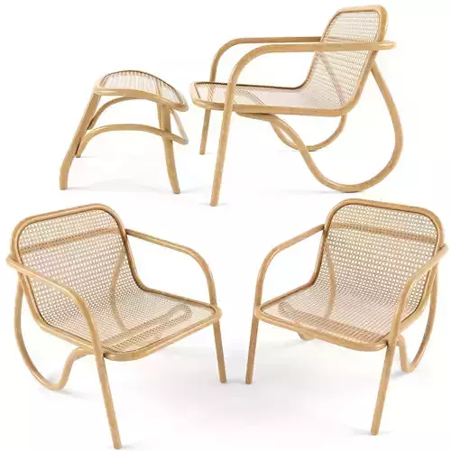 Chair N200 vs Footrest Wiener GTV Design