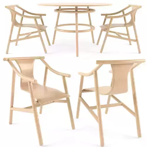 Chair Table MAGISTRETTI 03 02 Wiener GTV Design