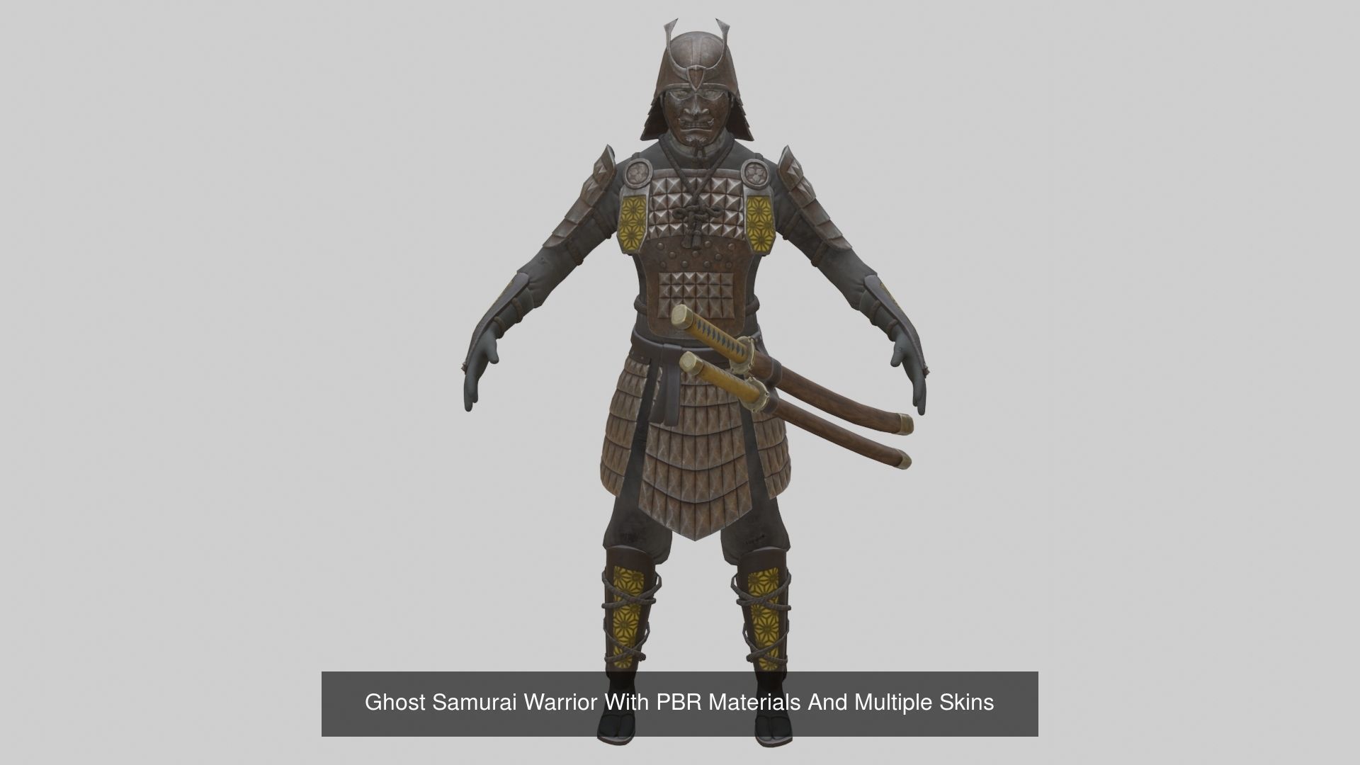 Japanese Ghosts 3D Model Collection_6