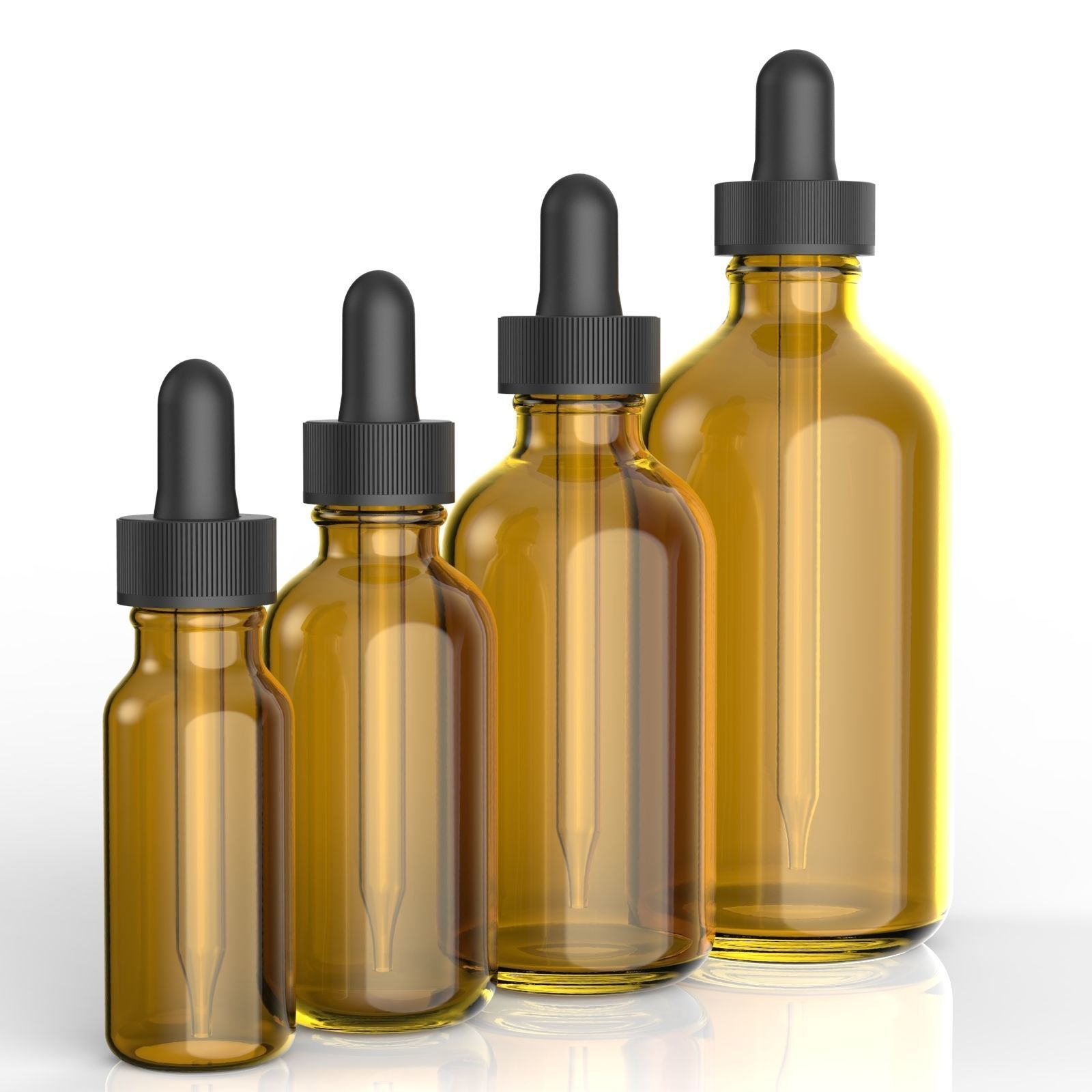 Dropper Bottle Bundle Pack 3D model_1