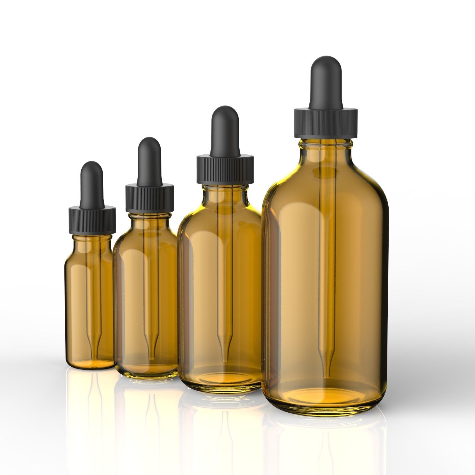 Dropper Bottle Bundle Pack 3D model_2