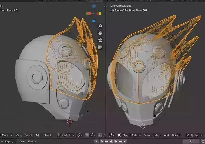 Kamen Rider Meteor Helmat  3D print model