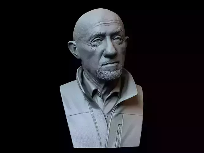 Mike Ehrmantraut from Breaking Bad and Better Call Saul 3D print model