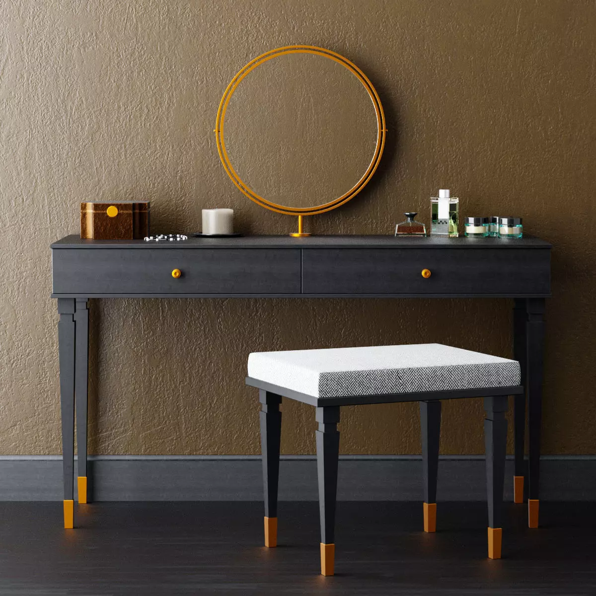 Dressing table 3D model_0