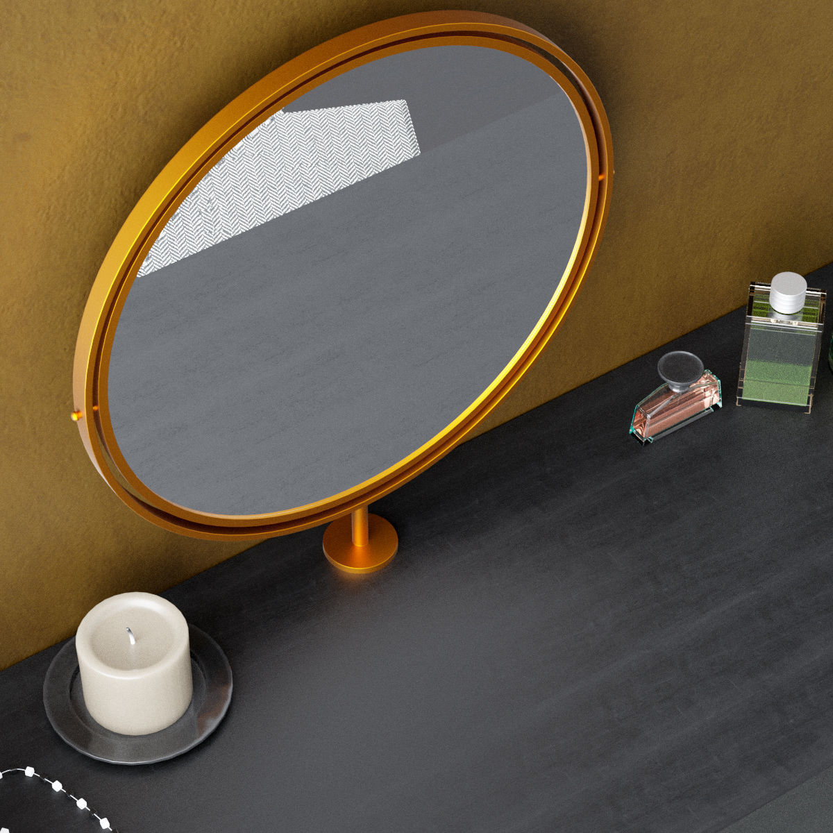 Dressing table 3D model_14