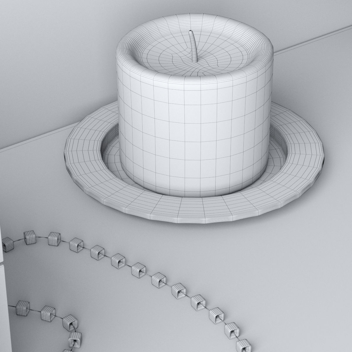 Dressing table 3D model_19