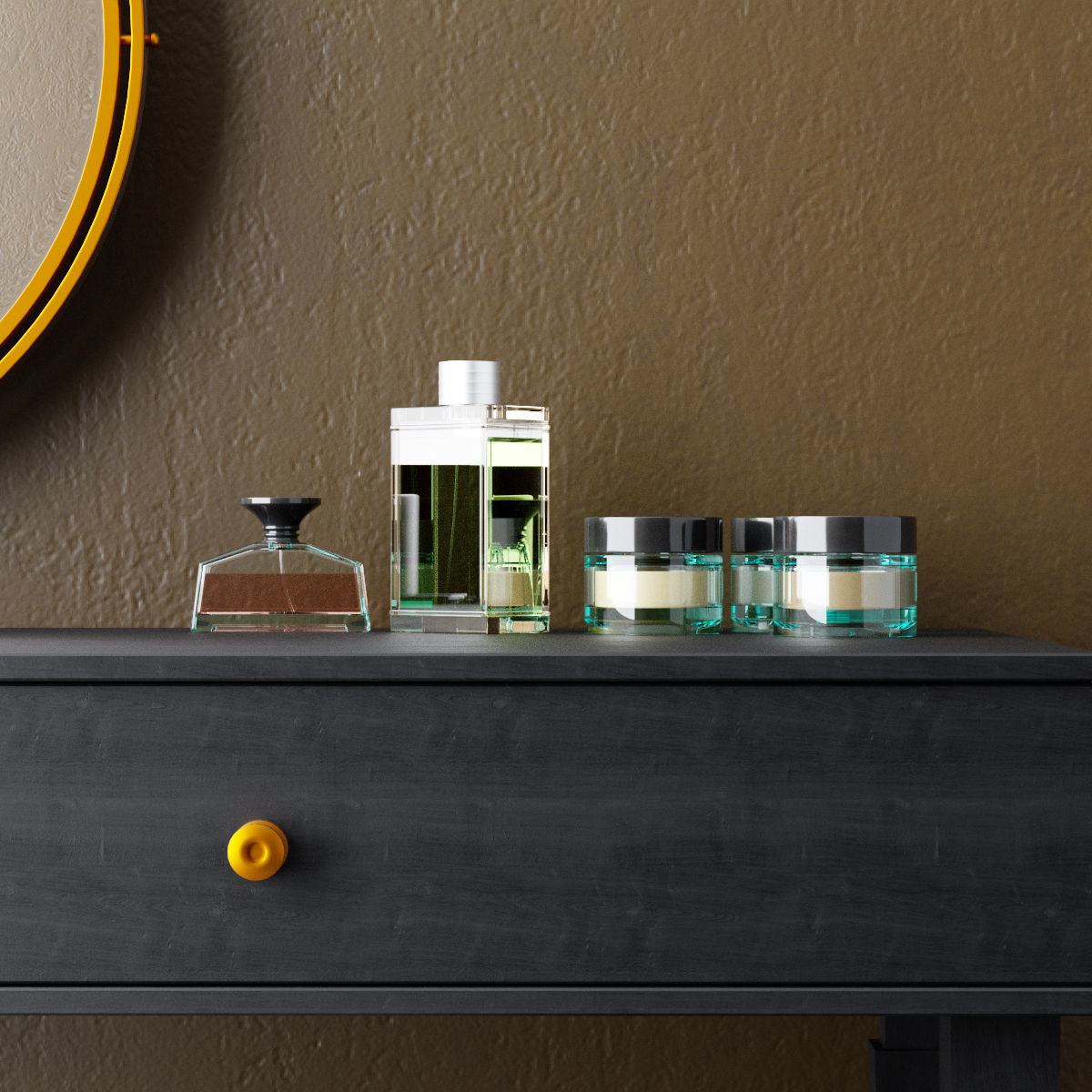 Dressing table 3D model_10