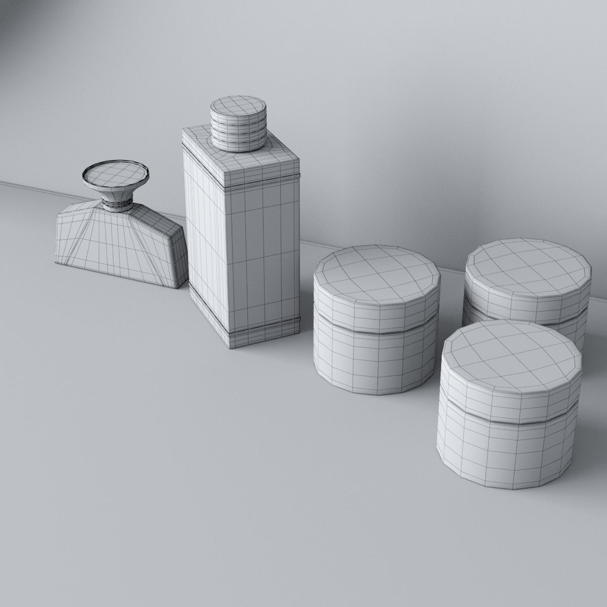 Dressing table 3D model_9