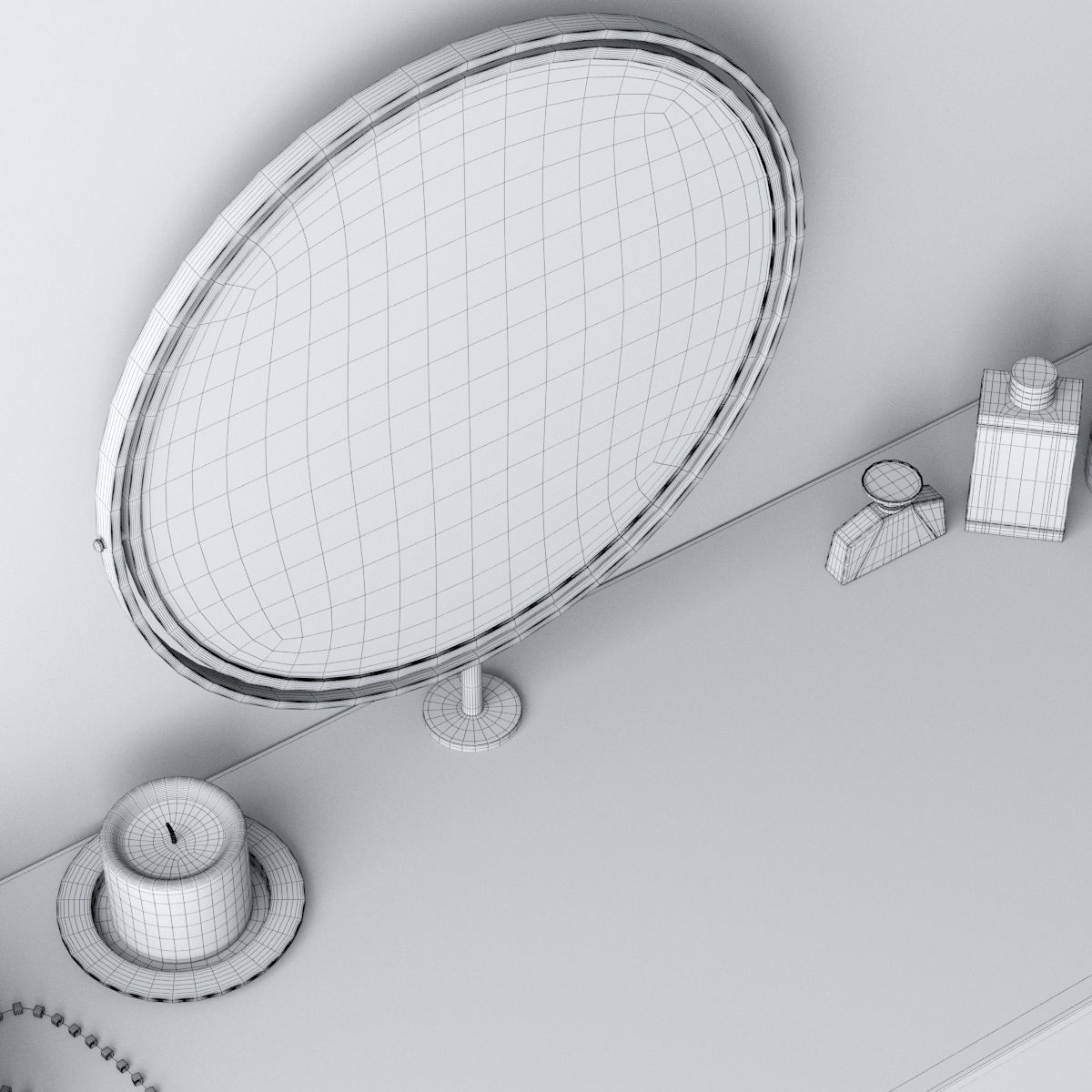 Dressing table 3D model_15