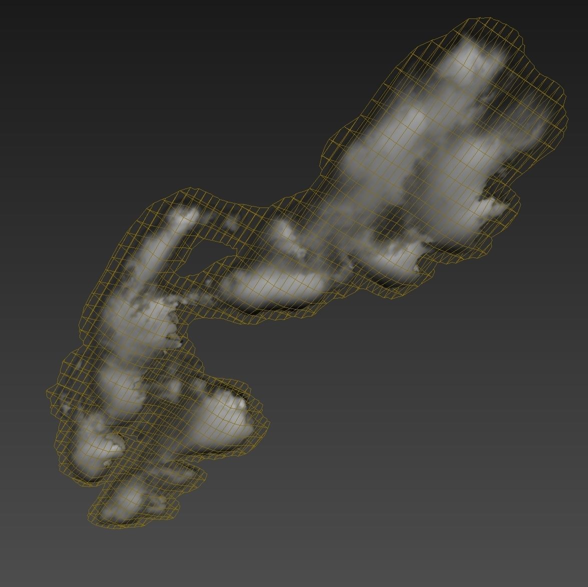 3D Poly Cloud 6Pack model 3D model_4