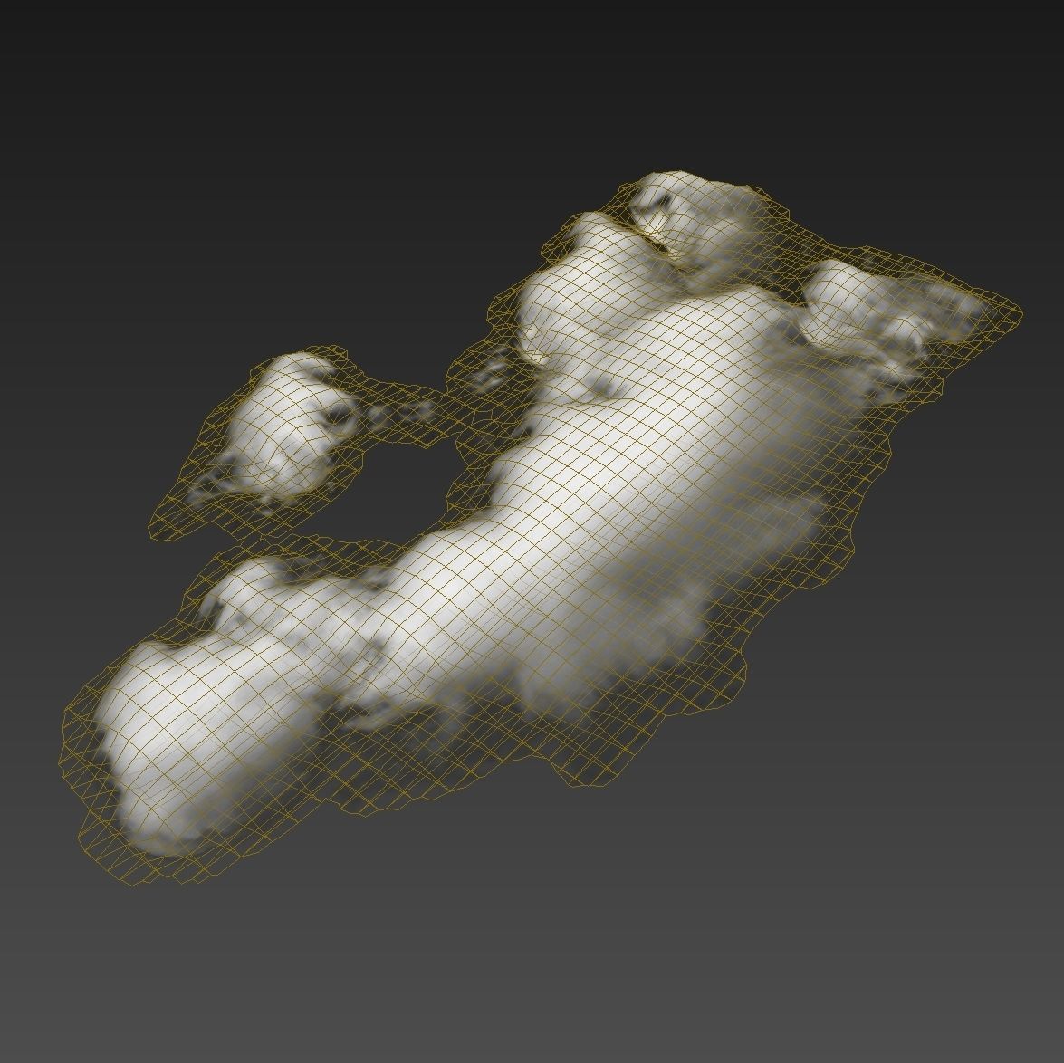 3D Poly Cloud 6Pack model 3D model_13