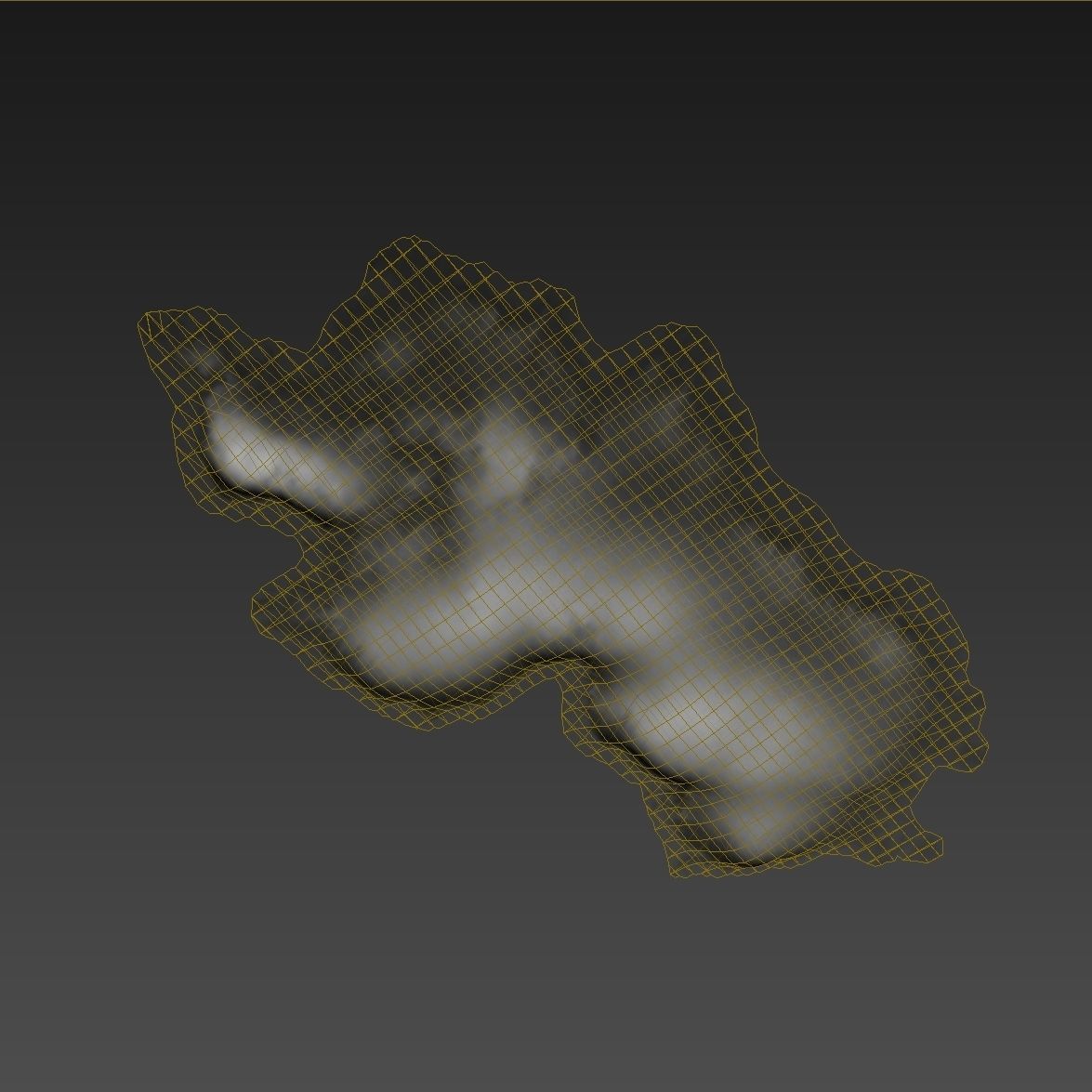 3D Poly Cloud 6Pack model 3D model_6