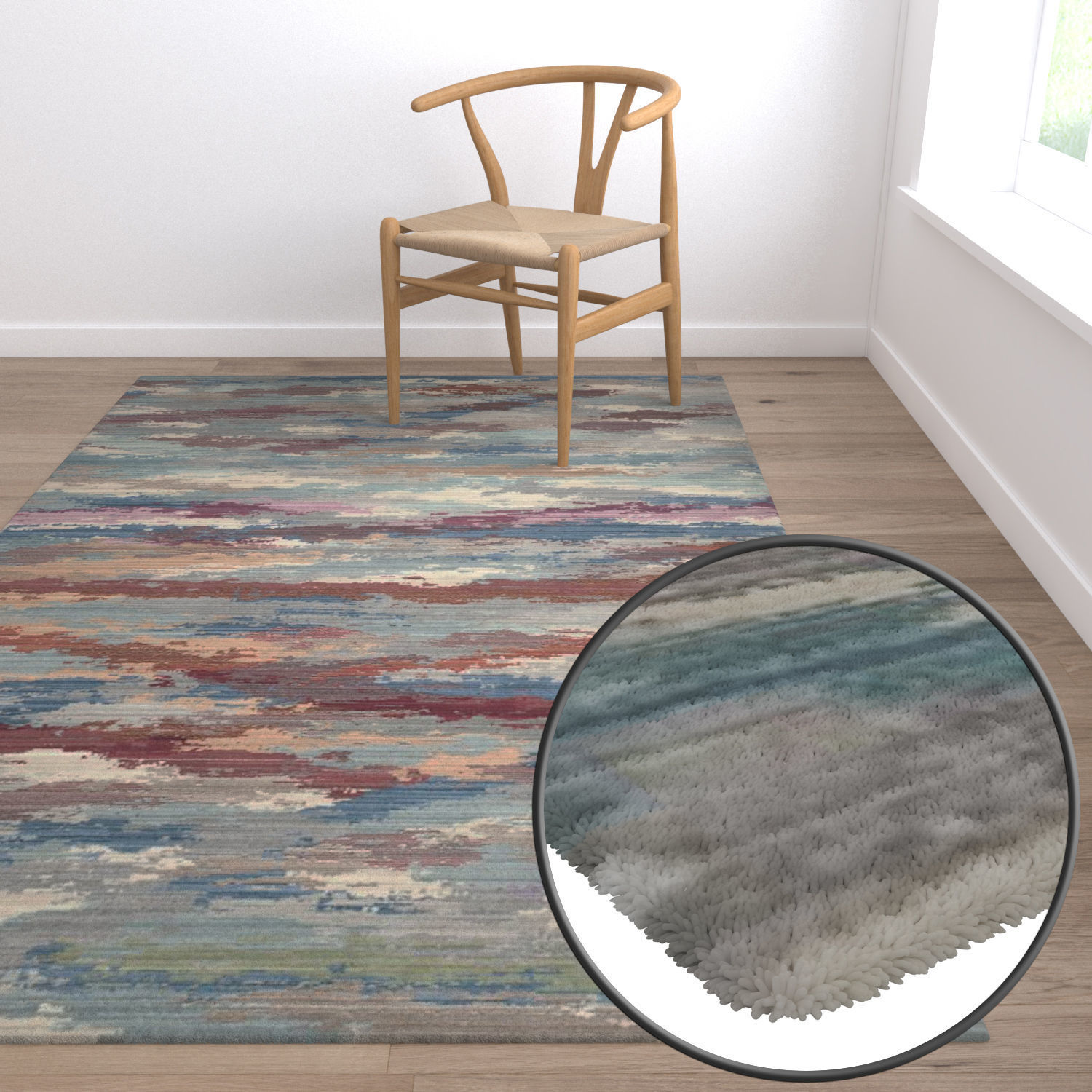 Rug Set 500 3D model_5
