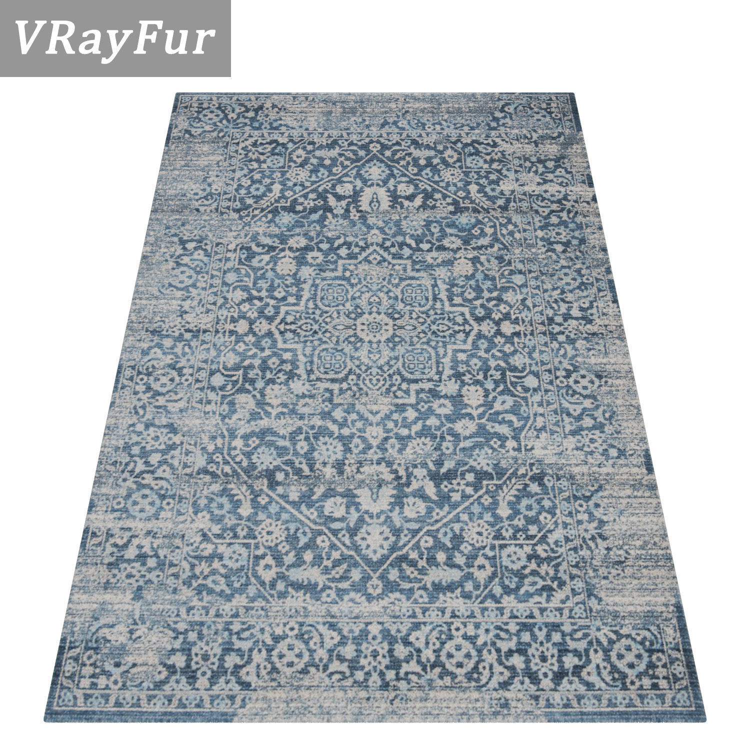 Rug Set 501 3D model_2