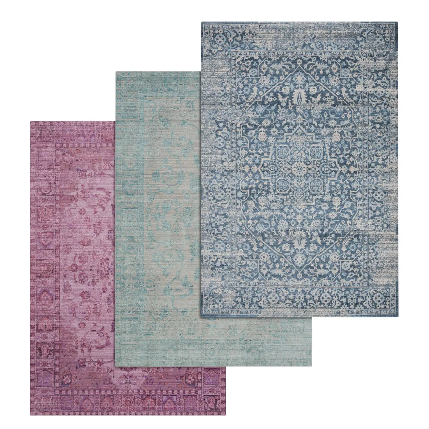 Rug Set 501 3D model_0