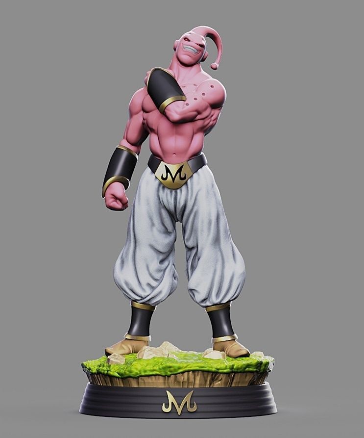 Super Buu 3D print model_1