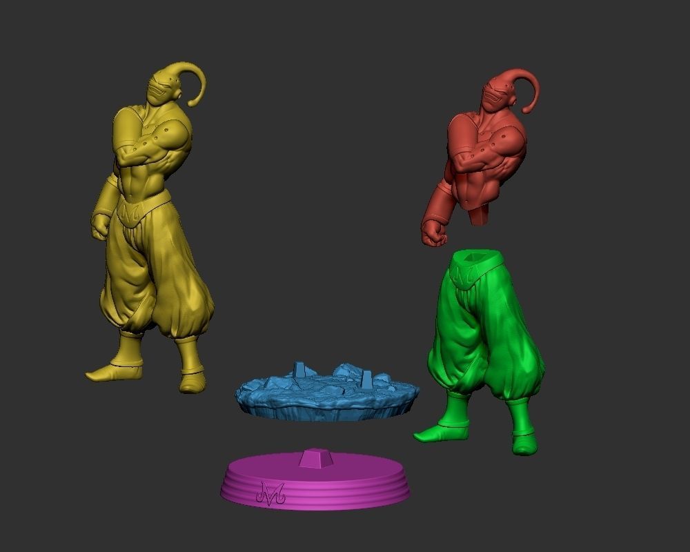 Super Buu 3D print model_5