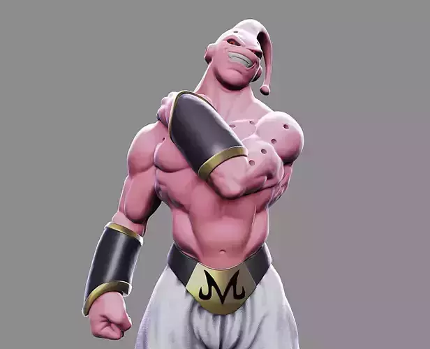 Super Buu 3D print model