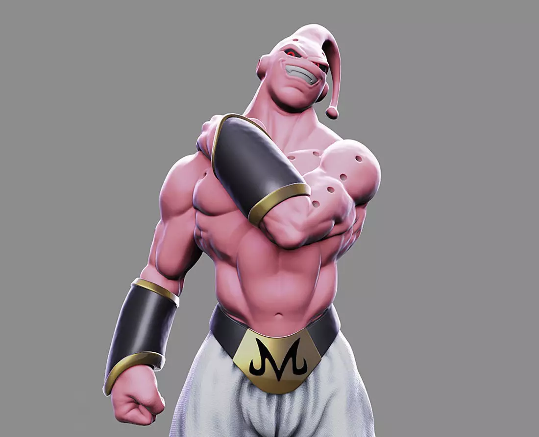 Super Buu 3D print model_0