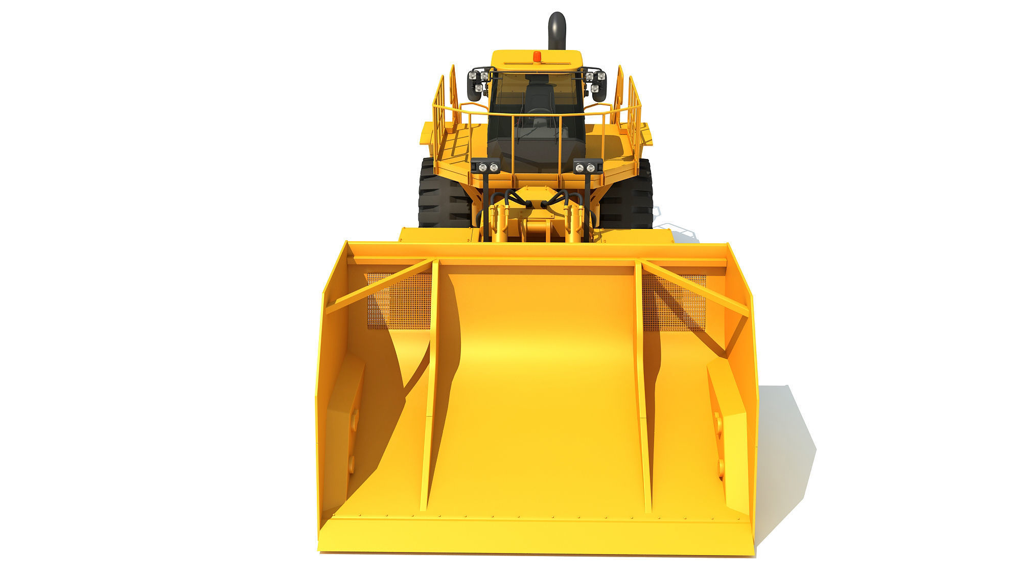 Scoop Dozer 3D model_8