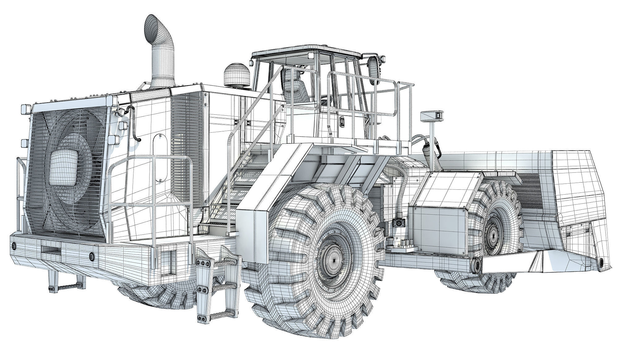 Scoop Dozer 3D model_16