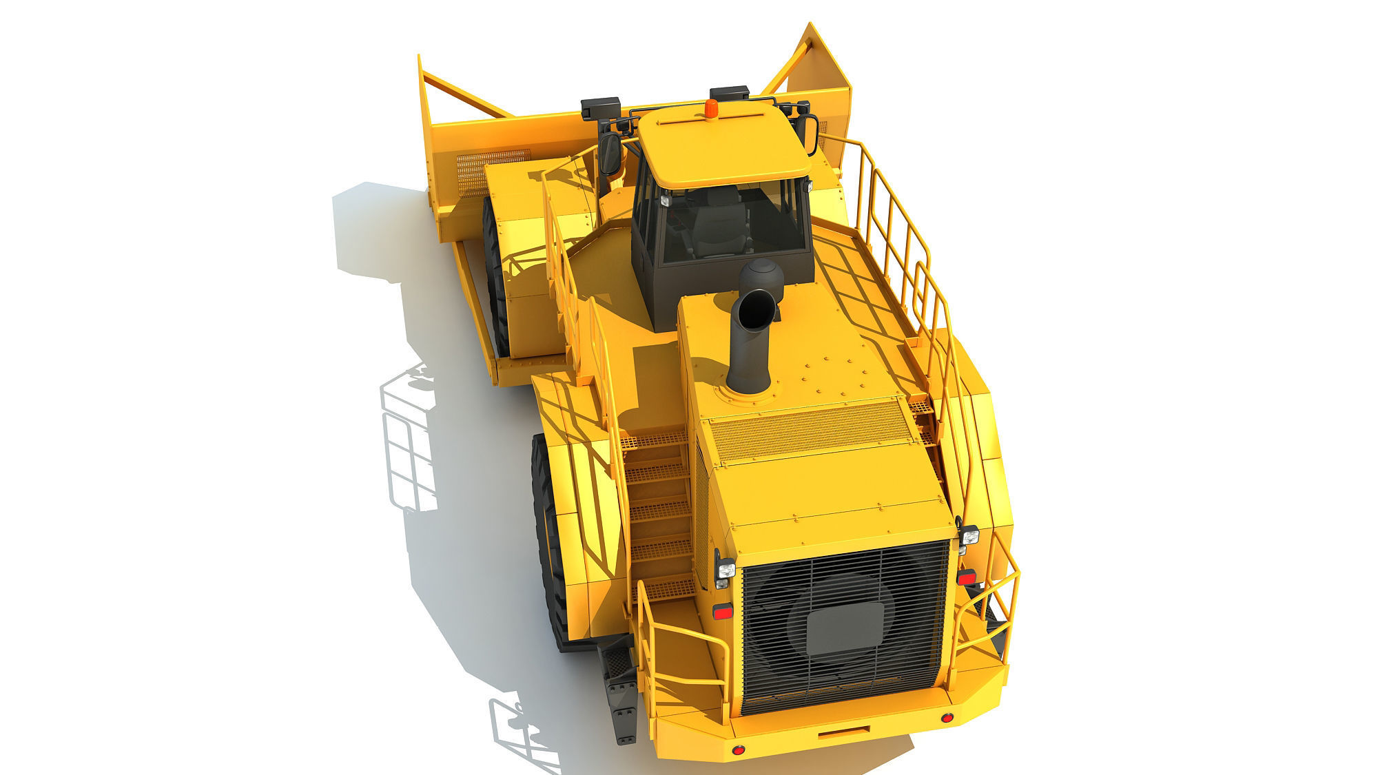 Scoop Dozer 3D model_4