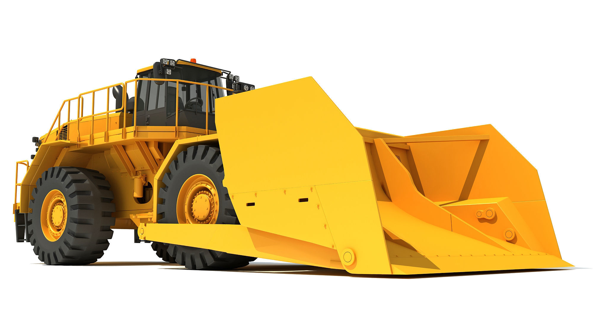 Scoop Dozer 3D model_7