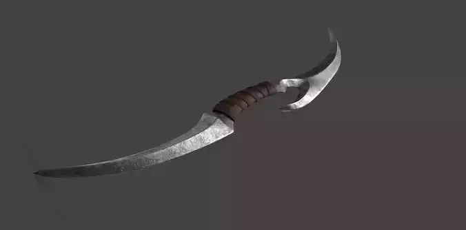 Dagger Ancient Weapon Low-poly 3D model