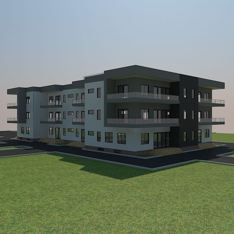 House 11 Free 3D model_3