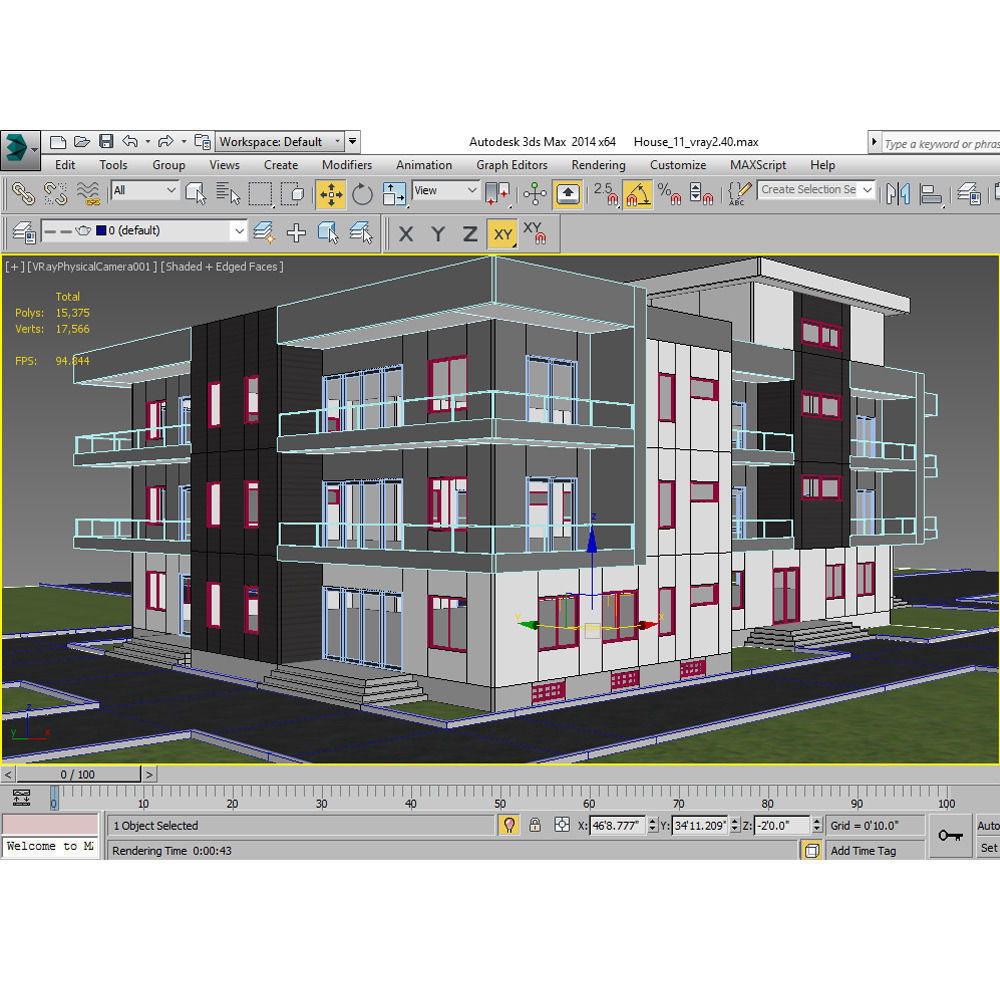 House 11 Free 3D model_8