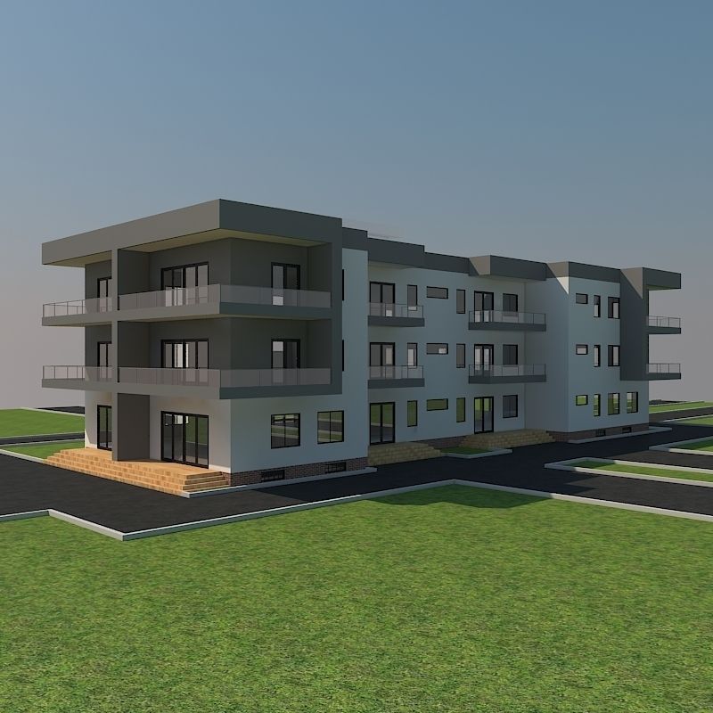 House 11 Free 3D model_2