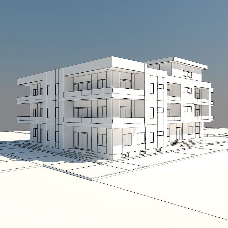 House 11 Free 3D model_4