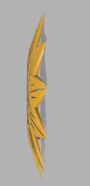 Flower Pendent 3D model_0