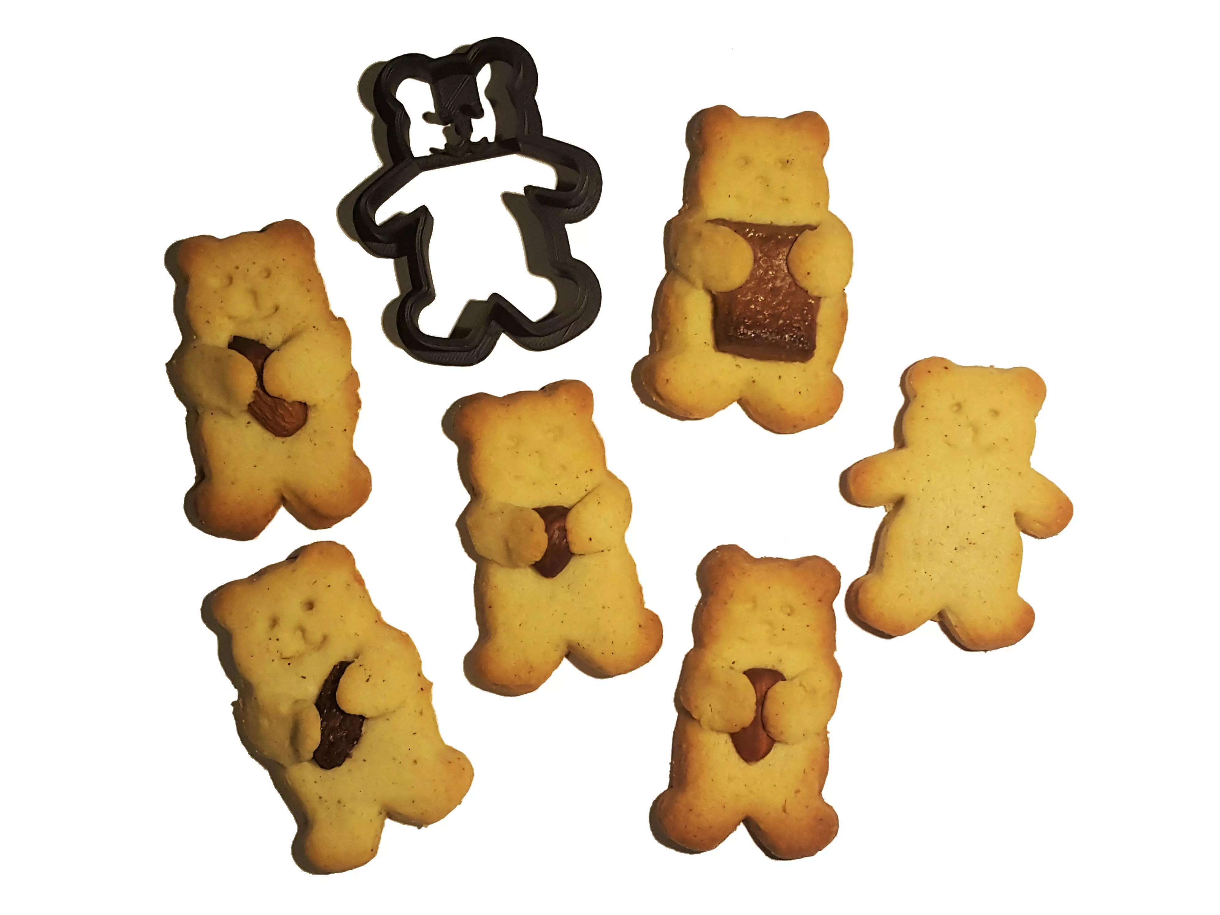 Teddy bear cookie cutter v2 Free 3D print model
