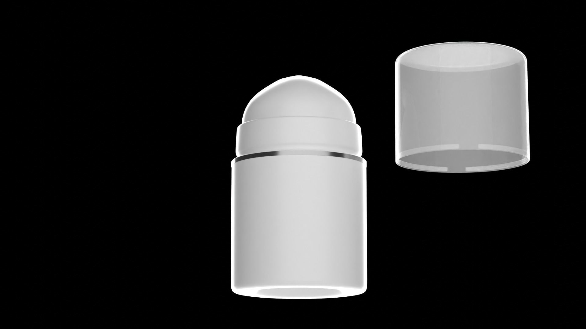 Airless Pump Bottle 3D model_3