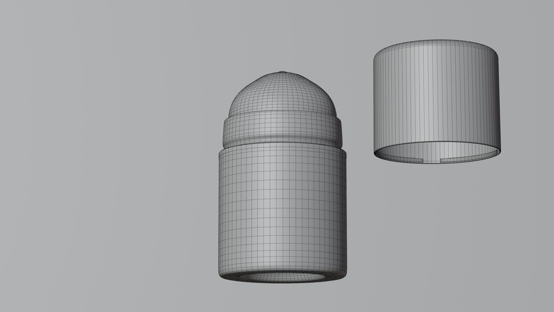 Airless Pump Bottle 3D model_10