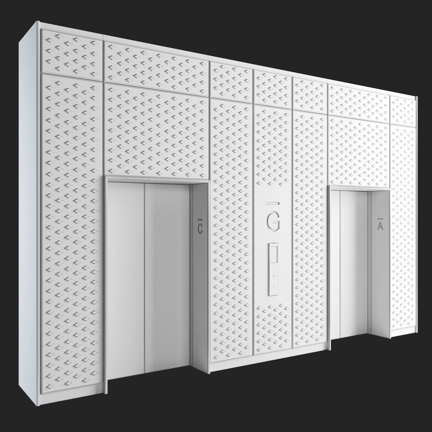 Elevator 3 g elevators 3D model_2