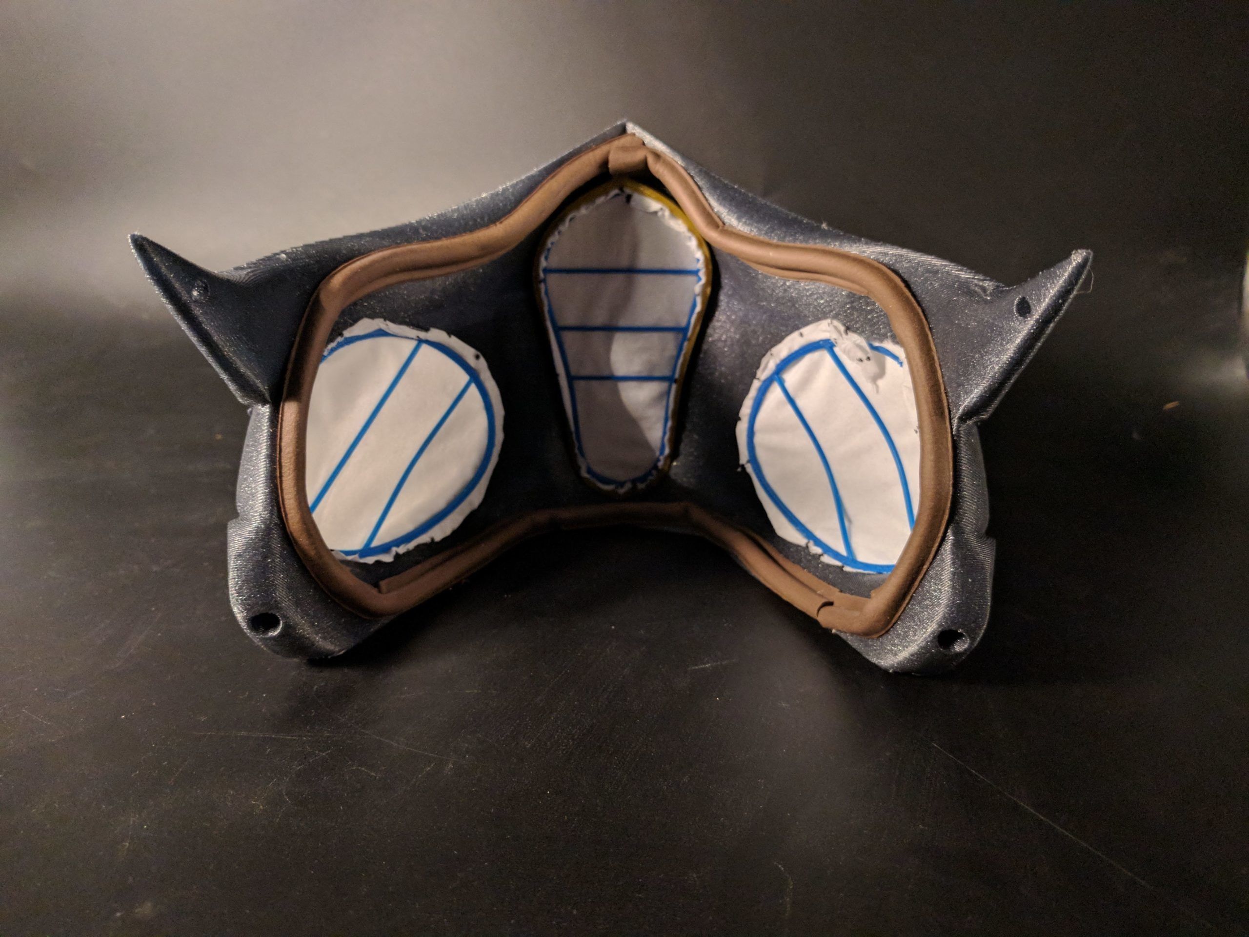 Respirator - Breathing Mask With HEPA Filter Free 3D print model_4