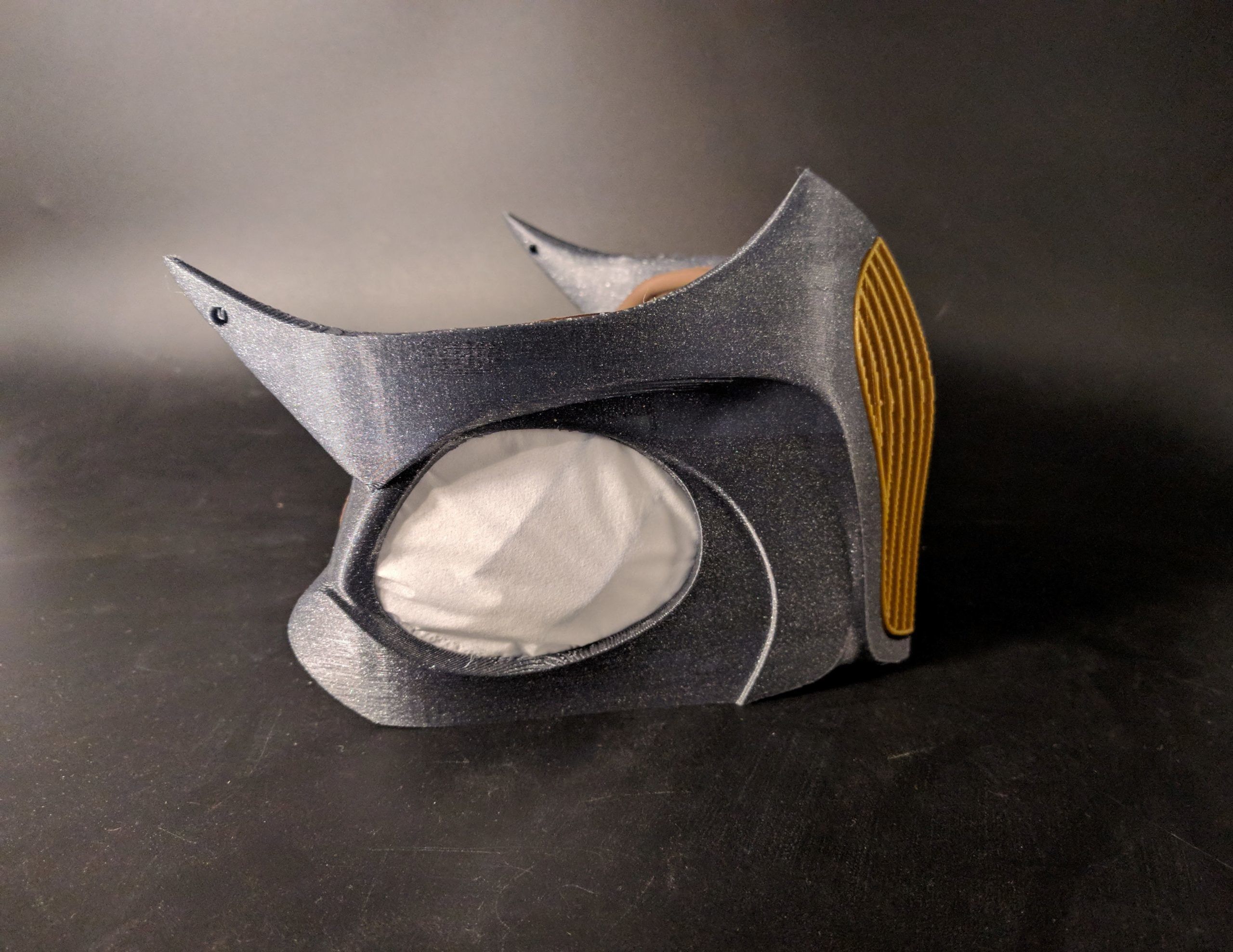 Respirator - Breathing Mask With HEPA Filter Free 3D print model_3